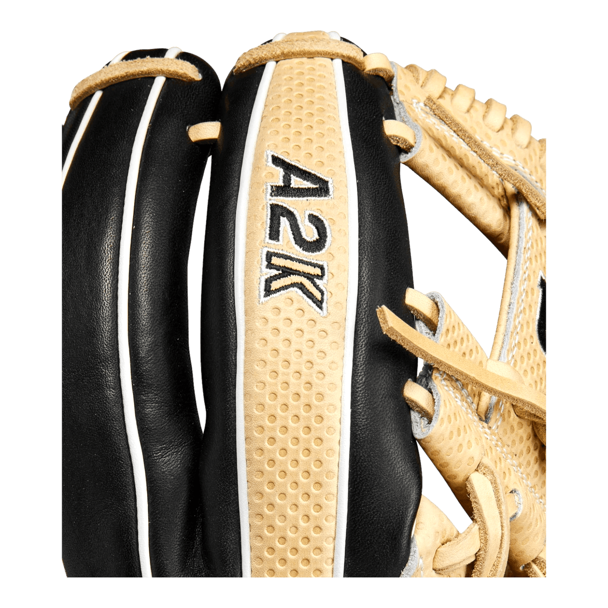 Wilson A2K 11.75 WBW1013751175 I Web Black Blonde Infield Glove Custom Ballgloves